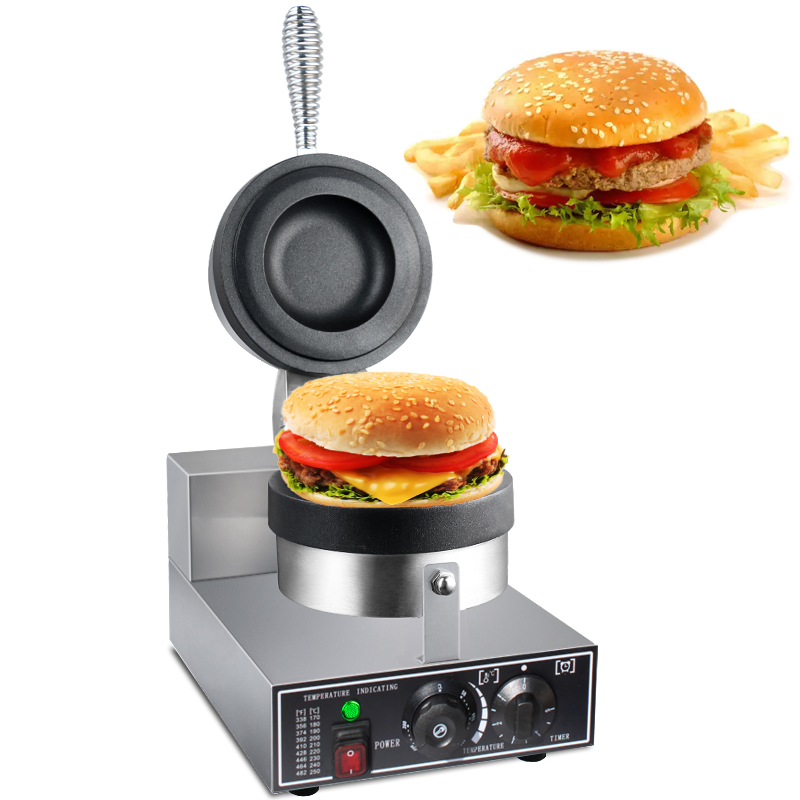 Mini Waffle Maker Machine - HPH2O Electric UFO Burger Machine 1300W