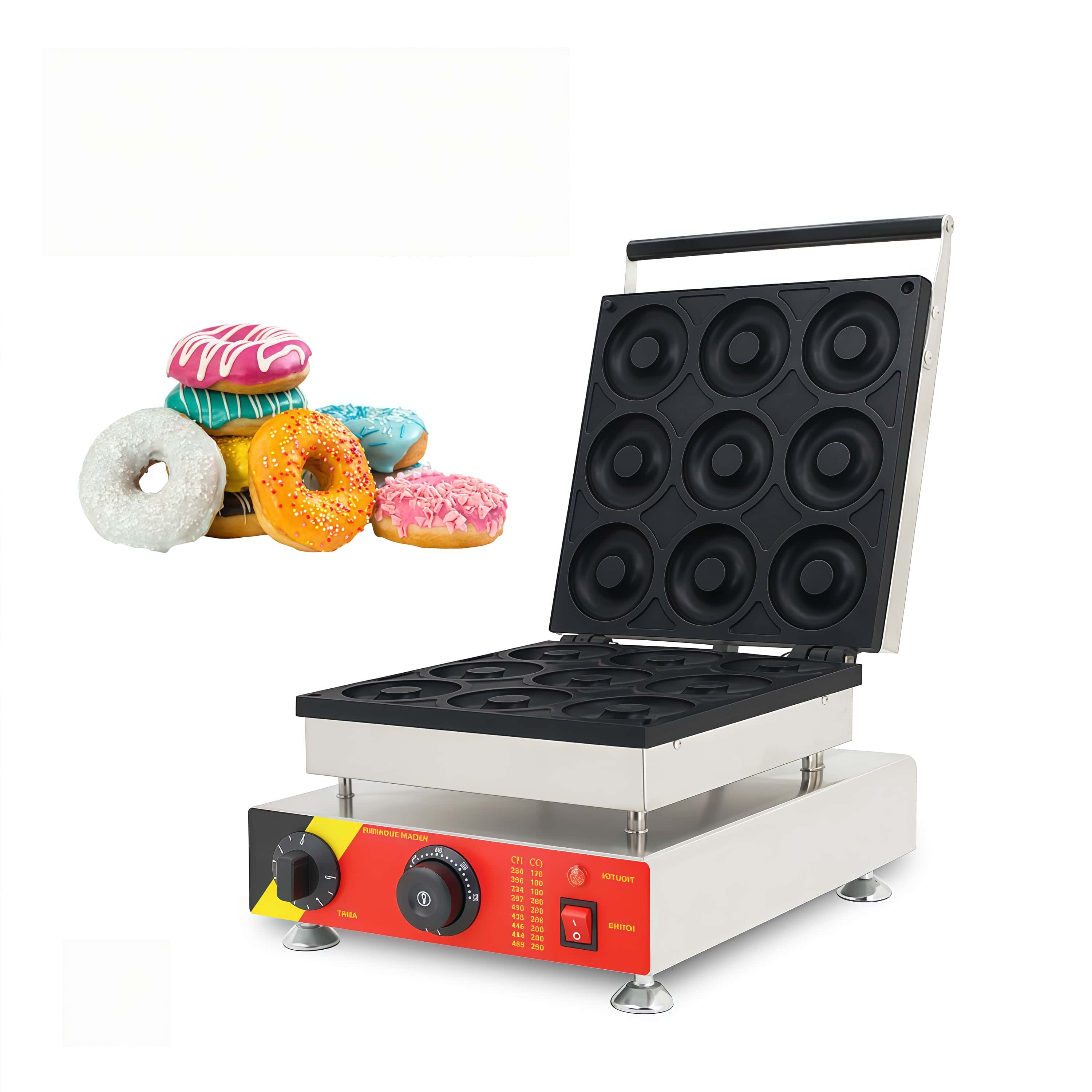 480 Model Electric 9 Circle Do - đánh giá và giá Mini Waffle Maker Machine