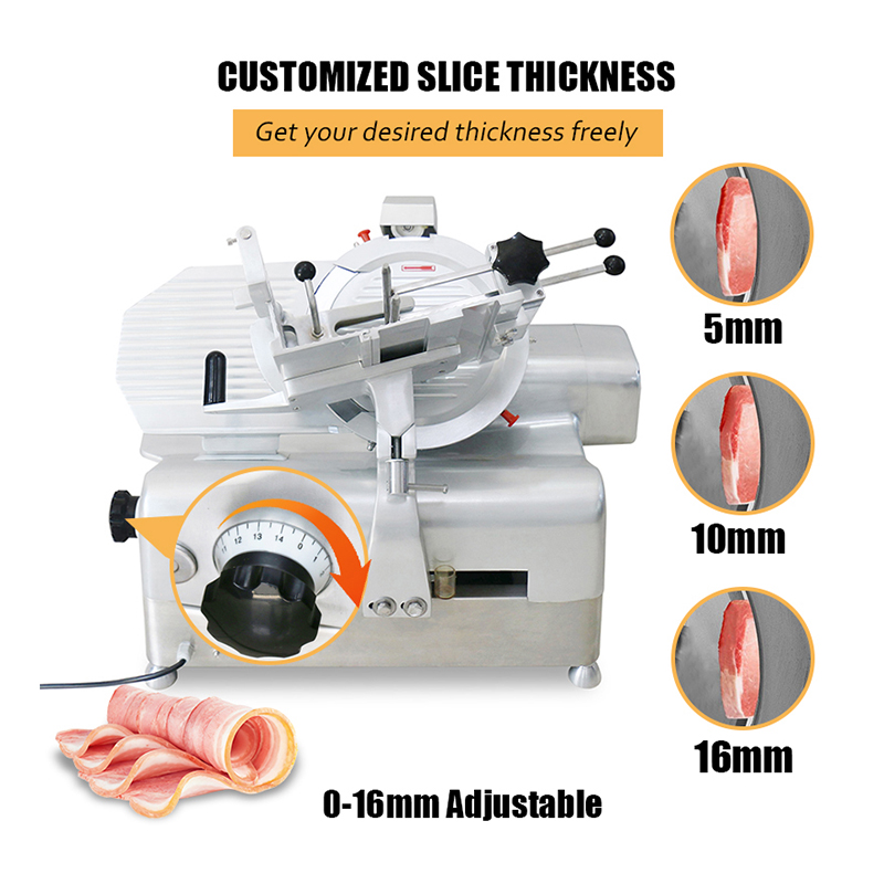 JK-320 Home & Commercial Elect - đánh giá và giá Automatic Meat Slicer Home