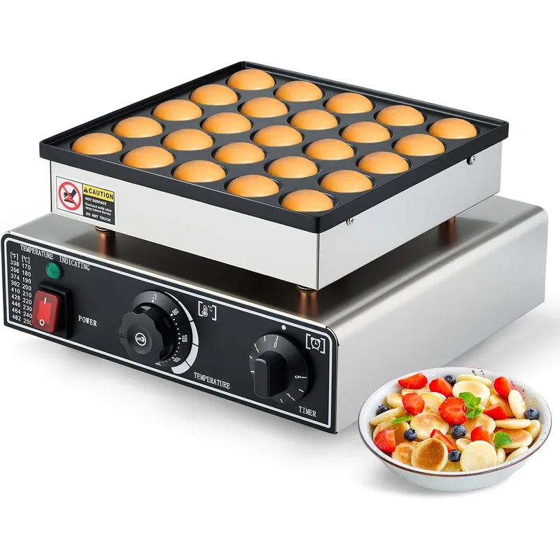 Mini Pancake Maker Commercial  - đánh giá và giá Mini Waffle Maker Machine