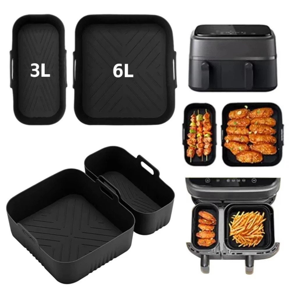6L/3L Air Fryer Liner Non-Stic - đánh giá và giá Air Fryer Silicone Pot Liner