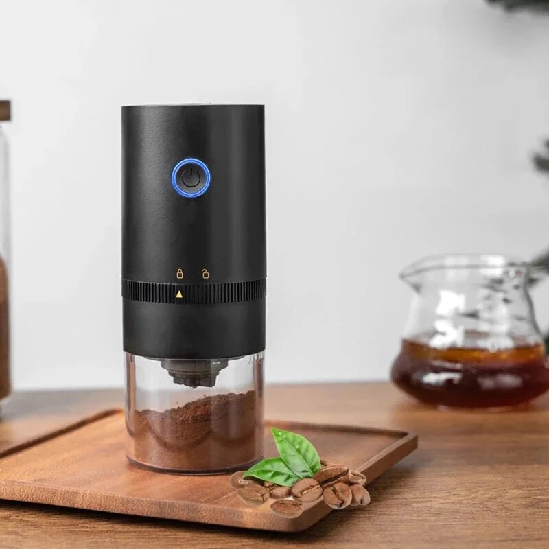 Máy xay cà phê Loại C USB phí  - đánh giá và giá Coffee Bean Grinder Electric