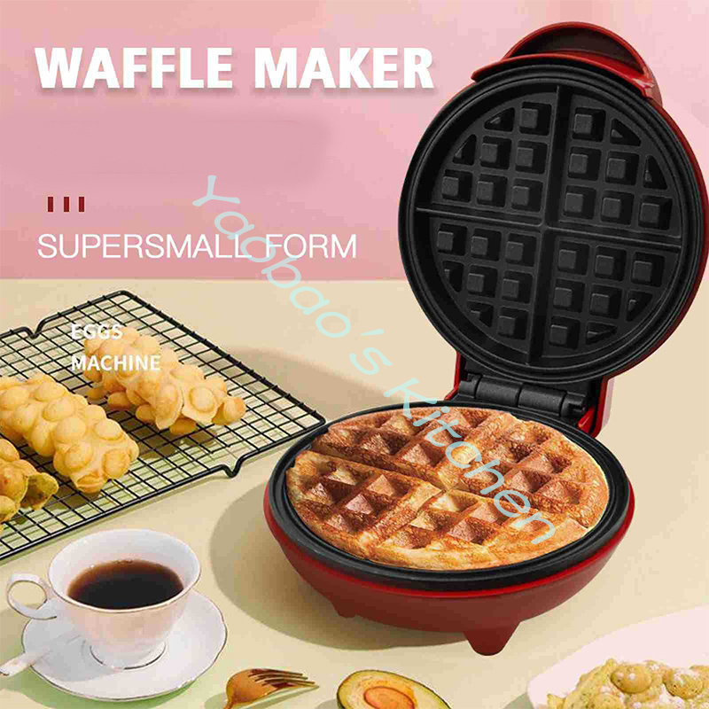 Điện Mini Di Động Nướng Máy Là - đánh giá và giá Mini Waffle Maker Machine